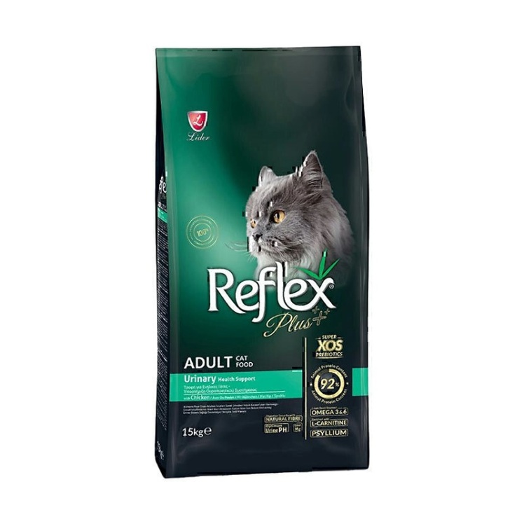 تصویر دانه غذای خشک گربه یورینری با طعم مرغ رفلکس پلاس Reflex Plus Urinary Chicken وزن 15 کیلوگرم
