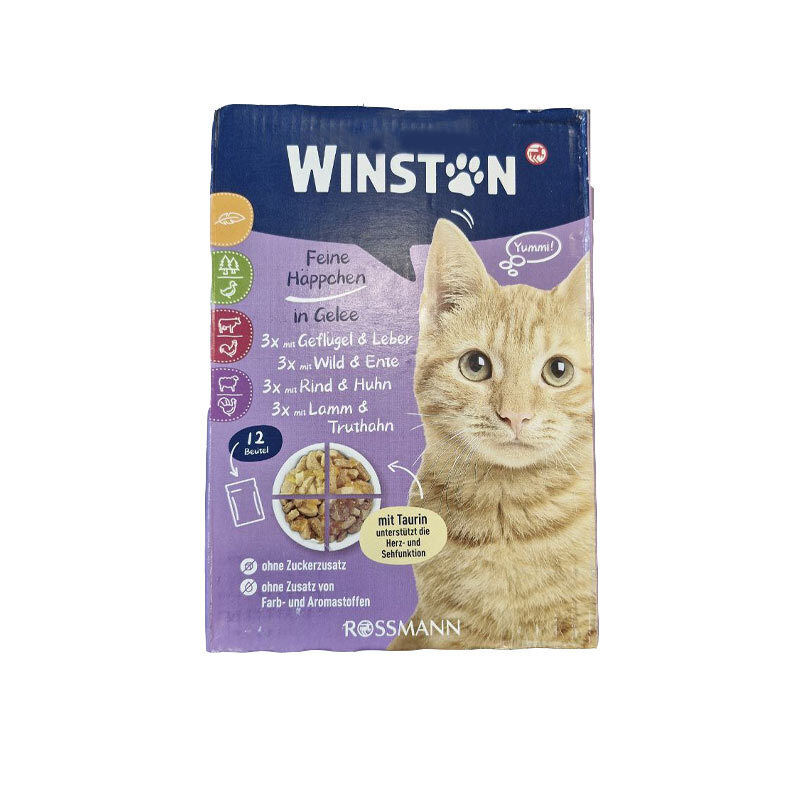  تصویر 1 پوچ گربه وینستون در ژله ساده Winston In Jelly Pack 