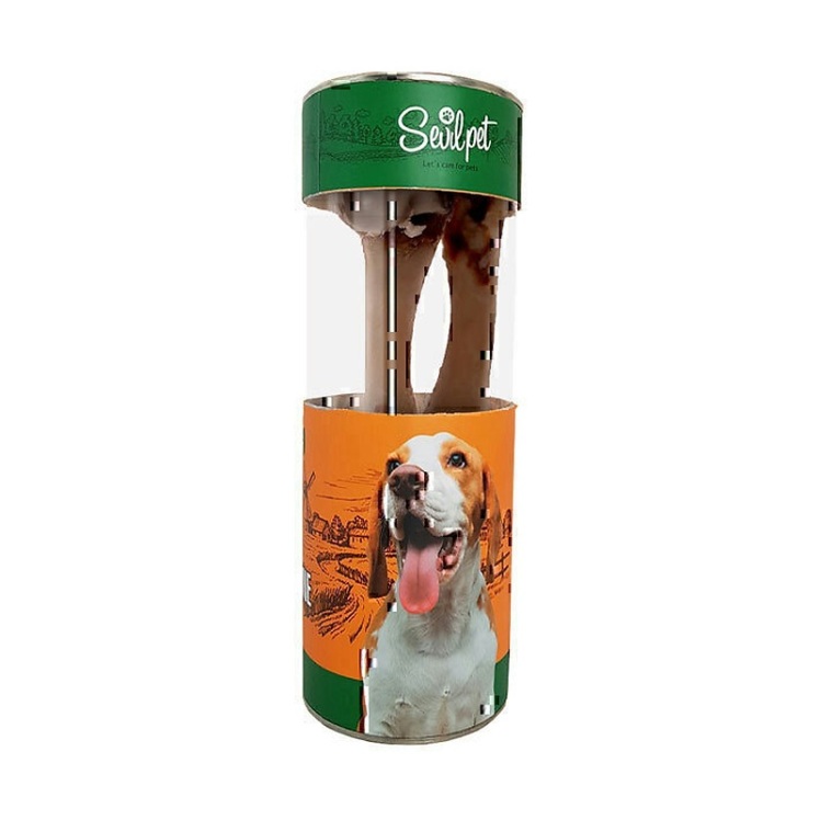 تصویر 2تشویقی قلم بره سگ سویل پت Sevil Pet Lamb Bone Dog Snack بسته 2 عددی