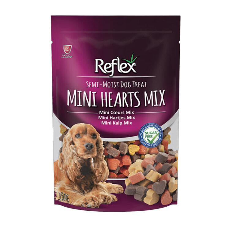 تصویر تشویقی سگ مدل مینی هارت رفلکس Reflex Mini Hearts Mix وزن 150 گرم