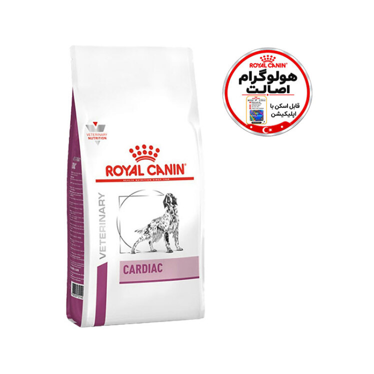 تصویر دانه‌بندی غذای خشک سگ رویال کنین مدل Royal Canin Cardiac وزن 2 کیلوگرم