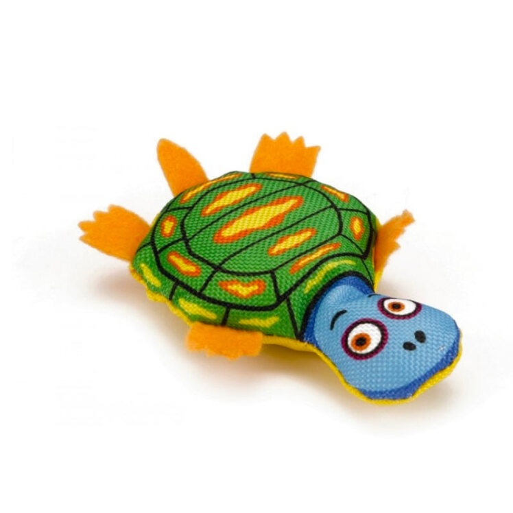 تصویر عروسک گربه طرح لاکپشت بیزتیس BeezTees Cat Fun Turtle از نمای رو به رو