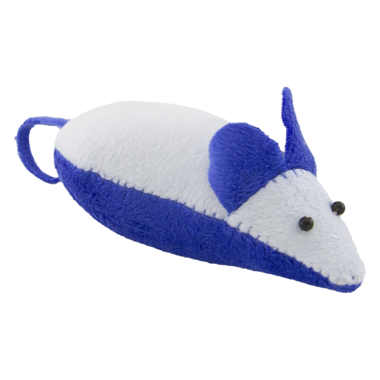 عروسک بازی گربه مدل موش آبی