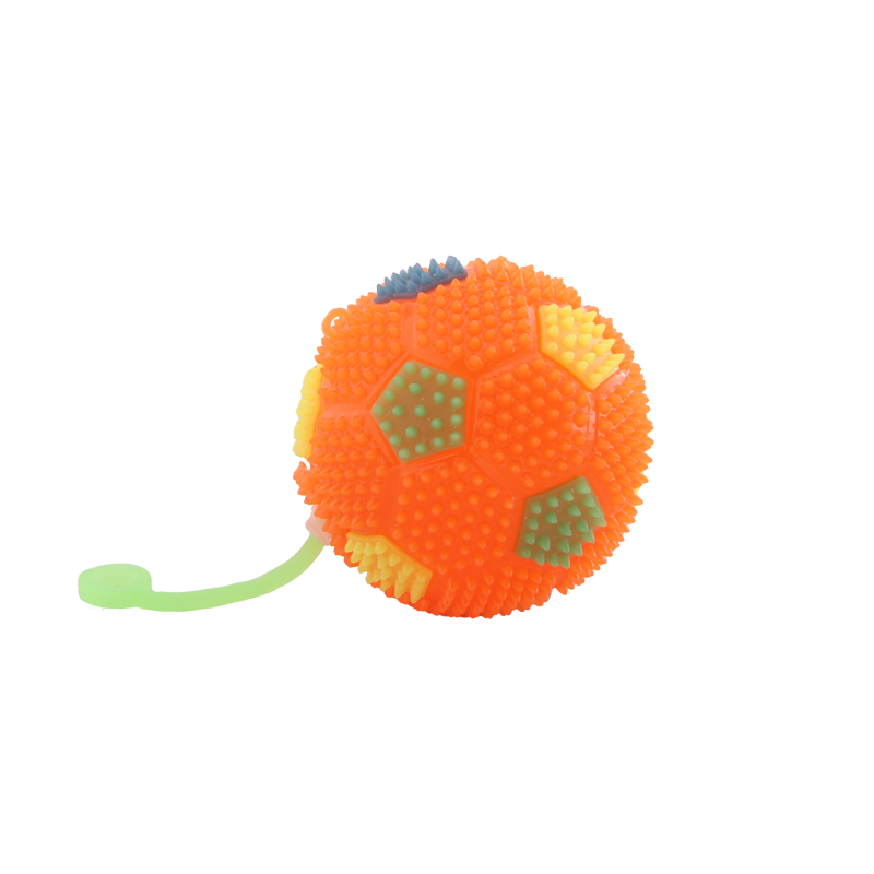  اسباب بازی حیوانات مدل توپ چراغ دار طرح یویو سایز بزرگ نارنجی 