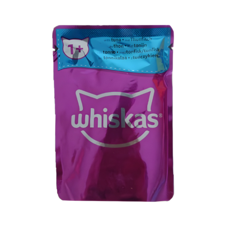تصویر پوچ گربه ویسکاس مدل Tuna وزن 85 گرم