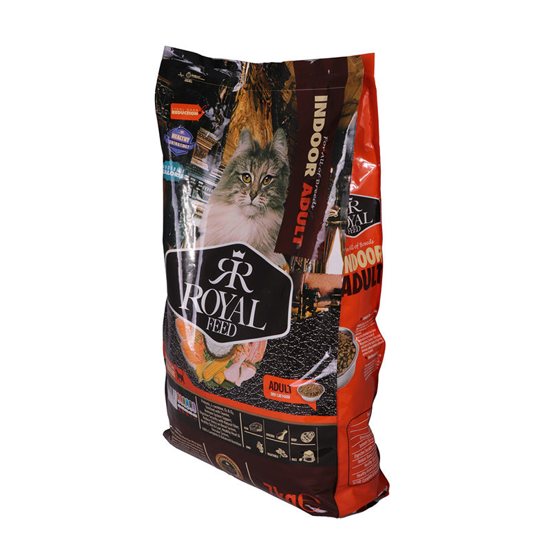  عکس سه بعدی بسته بندی غذای خشک گربه رویال فید مدل Indoor Adult وزن 7 کیلوگرم 