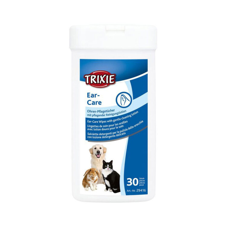 تصویر 1 دستمال مرطوب محافظت از گوش سگ ، گربه و جوندگان تریکسی