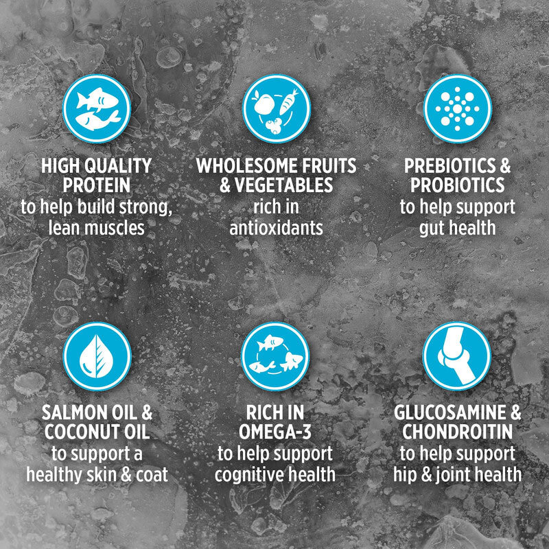  تصویر جزئیات غذای خشک سگ نوترینس با طعم ماهی سالمون Nutrience Subzero Canadian Pacific وزن 2.27 کیلوگرم 