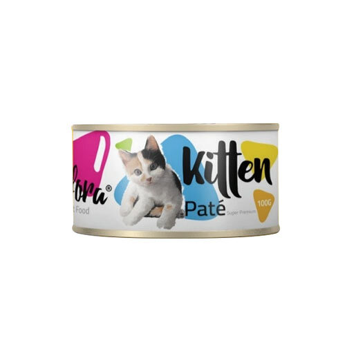 عکس کنسرو غذای بچه گربه فیفورا با طعم میکس گوشت Fifora Kitten Pate Mix Premium وزن 100 گرم