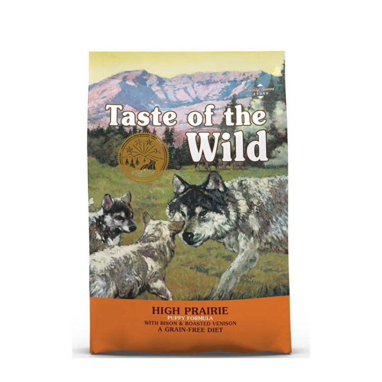 تصویر غذای خشک سگ تیست آف د وایلد با طعم گاومیش و گوشت گوزن کبابی Taste Of The Wild Dog Food With Bison وزن 12.2 کیلوگرم