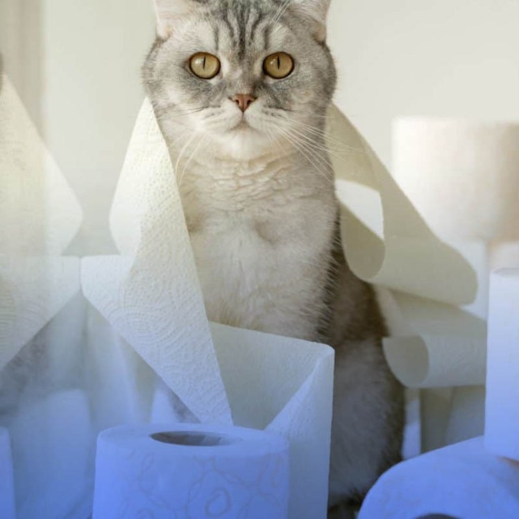 درمان اسهال گربه