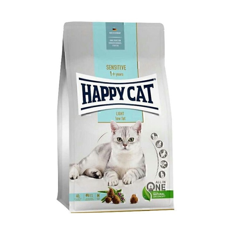 تصویر 2 غذای خشک گربه هپی کت مخصوص کنترل وزن HappyCat Sensitive low fat وزن 4 کیلوگرم