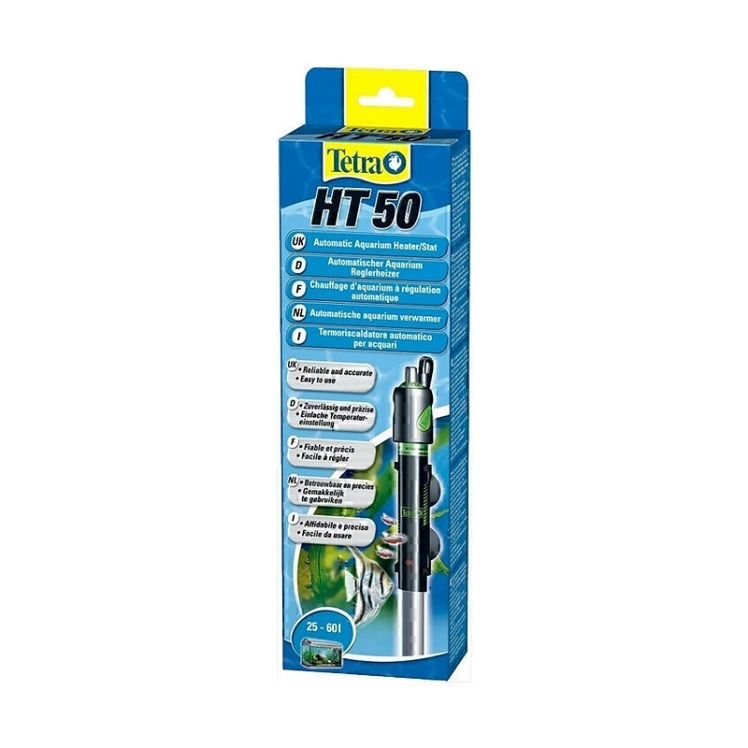 عکس بخاری آکواریوم تترا Tetra Ht Aquarium Heater توان 50 وات