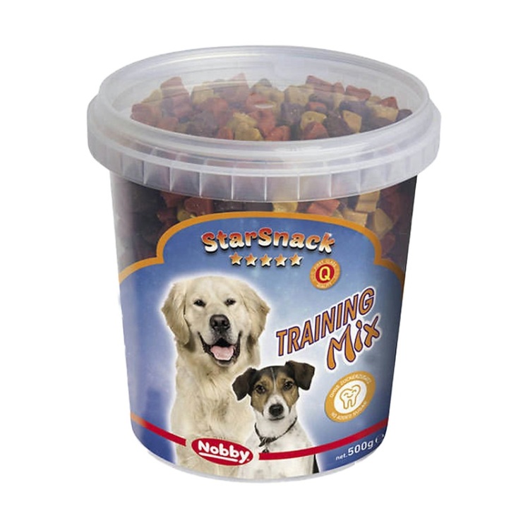 تشویقی سگ ترینینگ میکس نوبی Nobby Treat Training Mix وزن 500 گرم دانه
