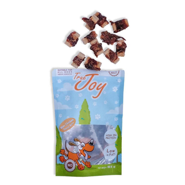 تصویر تشویقی سگ مینی کلسیمی دنتال دورپیچ مرغ تروجوی 