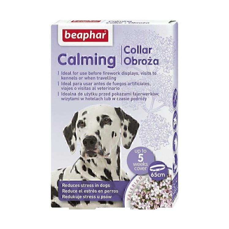 تصویر محصول قلاده آرامش بخش سگ بیفار Beaphar Calming Dog Collar طول 65 سانتی متر