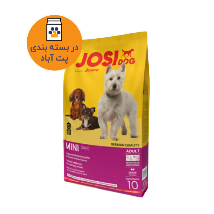 تصویر غذای خشک سگ بالغ نژاد کوچک جوسی داگ جوسرا ‌Josera Josidog Mini Adult وزن 1 کیلوگرم