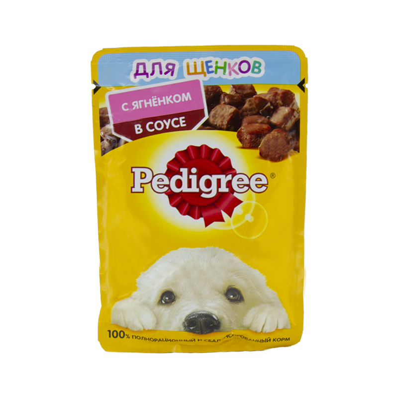  بسته پوچ سگ پدیگری Pedigree Pouch Pack مجموعه 4 عددی گوشت بره 
