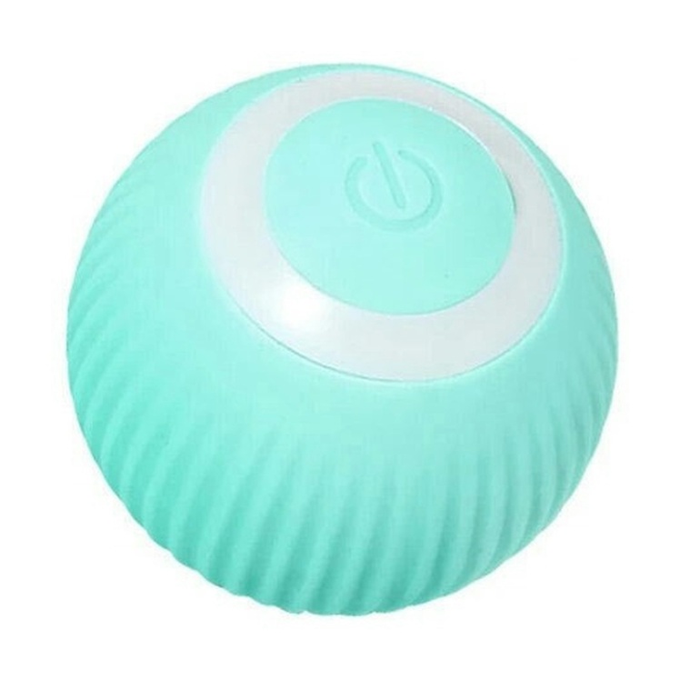 تصویر اندازه آبی توپ هوشمند گربه پت گرویتی Petgravity Smart Rotation Ball