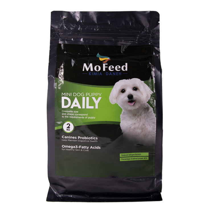 عکس بسته بندیغذای خشک سگ مفید مدل Mini Dog Daily Puppy وزن 2 کیلوگرم 