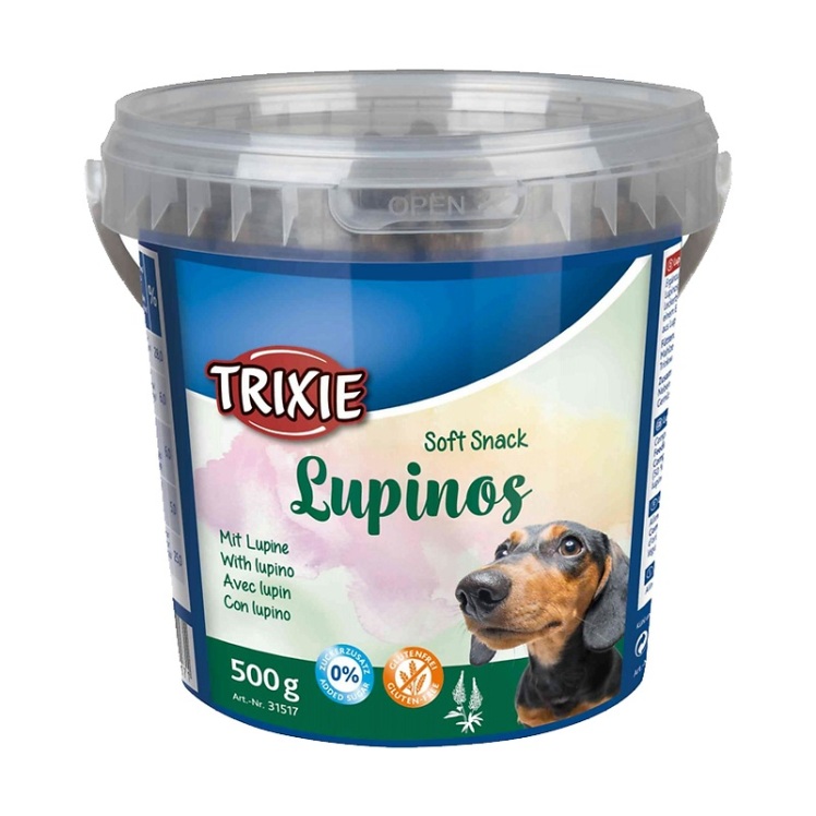 عکس محصول تشویقی سگ تریکسی با طعم گوشت پرندگان Trixie Lupinos وزن 500 گرم
