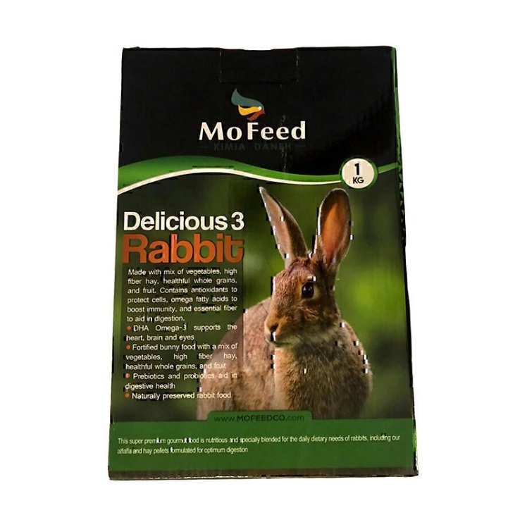 عکس غذای خرگوش مفید MoFeed Delicious Rabbit Food وزن 1 کیلوگرم
