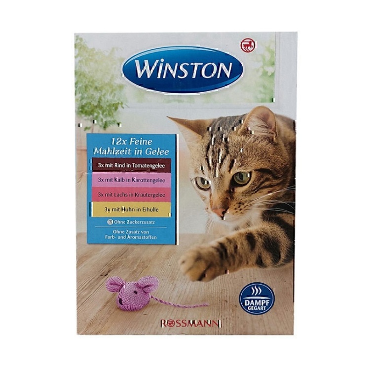 تصویر 3 پوچ گربه وینستون در ژله Winston In Jelly Pack 