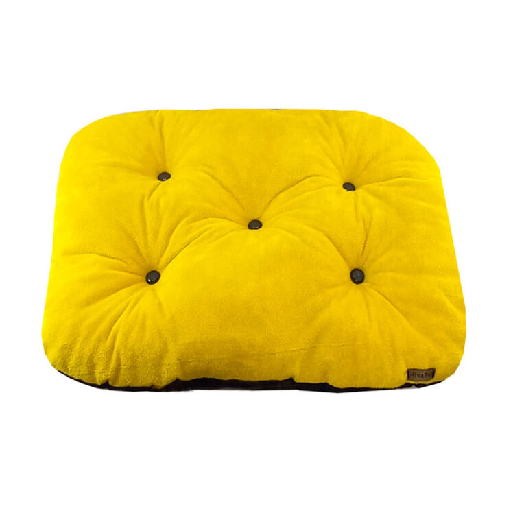 تصویر 1 تشک سگ و گربه هیواپت طرح B12 زرد