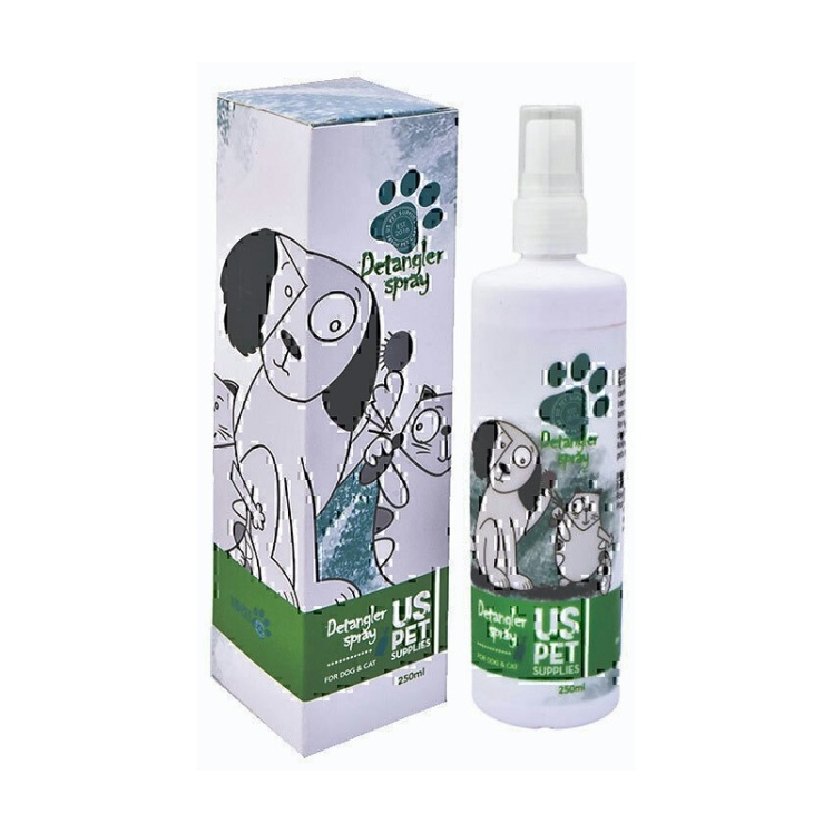 تصویر اسپری گره باز کن یو اس پت UsPet Detangler Spray حجم 250 ‌میلی‌لیتر
