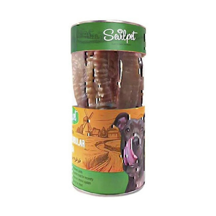 تصویر 2 تشویقی خرخره بره سگ سویل پت Sevi Pet Lamb Trachea Dog Snack بسته 5 عددی