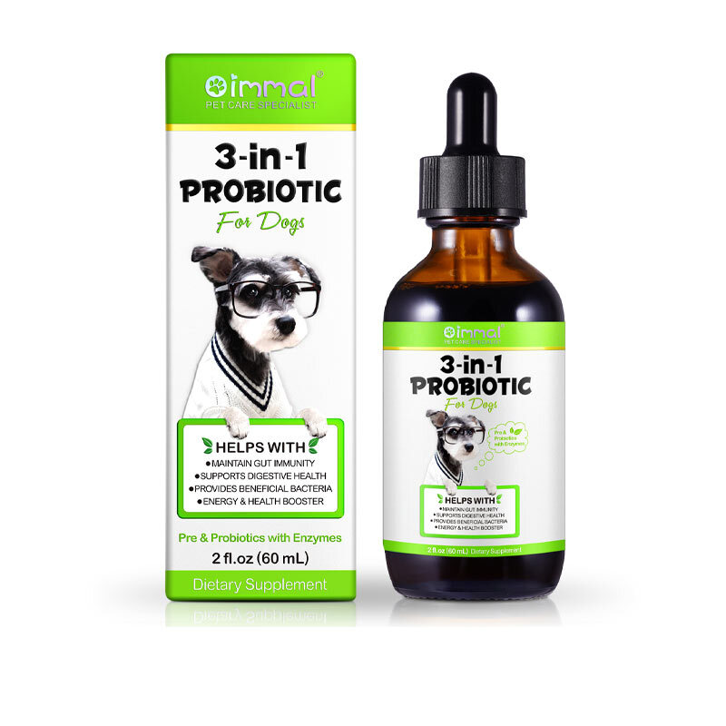  تصویر 1 قطره پروبیوتیک سگ اویمال Oimmal Probiotic For Dogs 