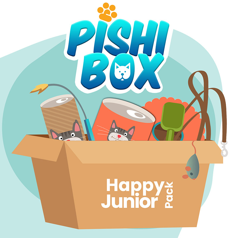  پیشی باکس پت آباد Happy Junior Pack مجموعه 6 عددی 