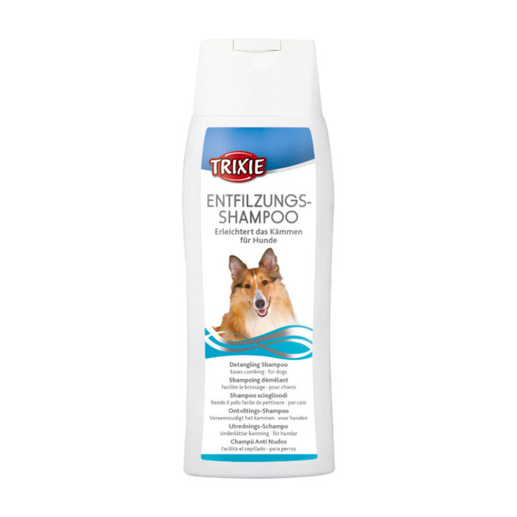 تصویر شامپو گره بازکن سگ تریکسی Trixie Detangling Shampoo حجم 250 میلی لیتر