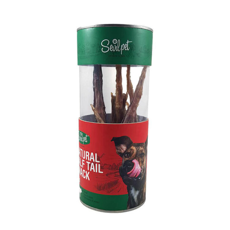 تصویر 1 تشویقی دُم گوساله سگ سویل پت Sevil Pet Cattle Tendon Dog Snack بسته 10 عددی