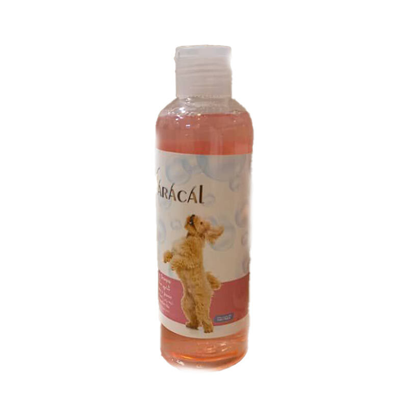  تصویر شامپو سگ ضد حساسیت و مناسب برای پوست های حساس با رایحه یاسمن و لوندر کاراکال Caracal Dog Shampoo For Sensitive Ski 