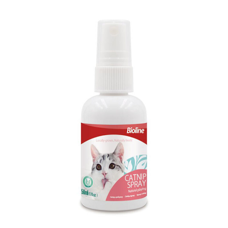 تصویر اسپری کت نیپ گربه بایولاین Bioline catnip spray
