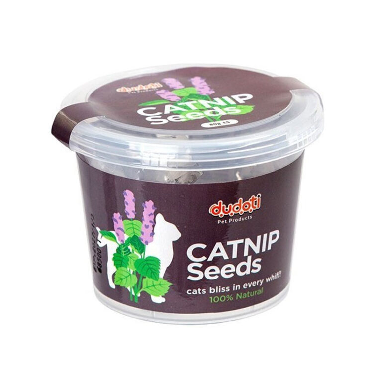 تصویر بذر علف کت نیپ دودوتی Dudoti Catnip Seeds وزن 80 گرم