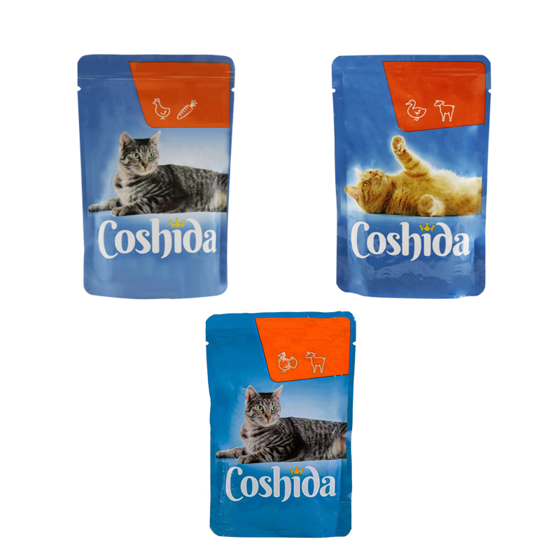  پوچ گربه کوشیدا با طعم پرندگان Coshida Poultry Pack بسته 3 عددی 