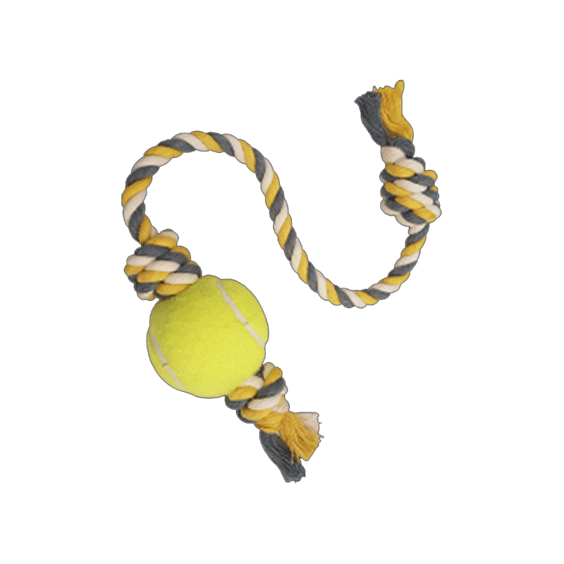  تصویر اسباب بازی سگ مدل توپ و طناب C طرح 1 