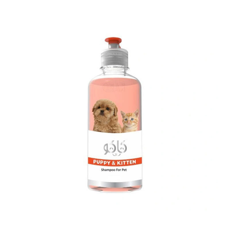  عکس شامپو نوزاد سگ و گربه کاکو Kako Kitten & Puppy Shampoo حجم 800 میلی‌لیتر 