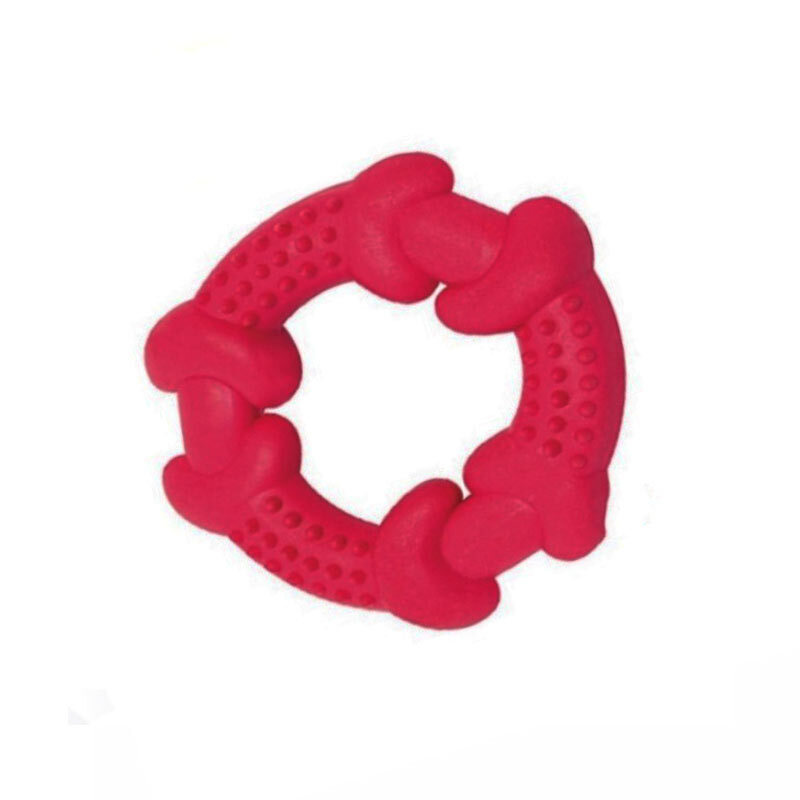  تصویر اسباب بازی دندانی سگ بنجی هپی پت(رنگ قرمز) 