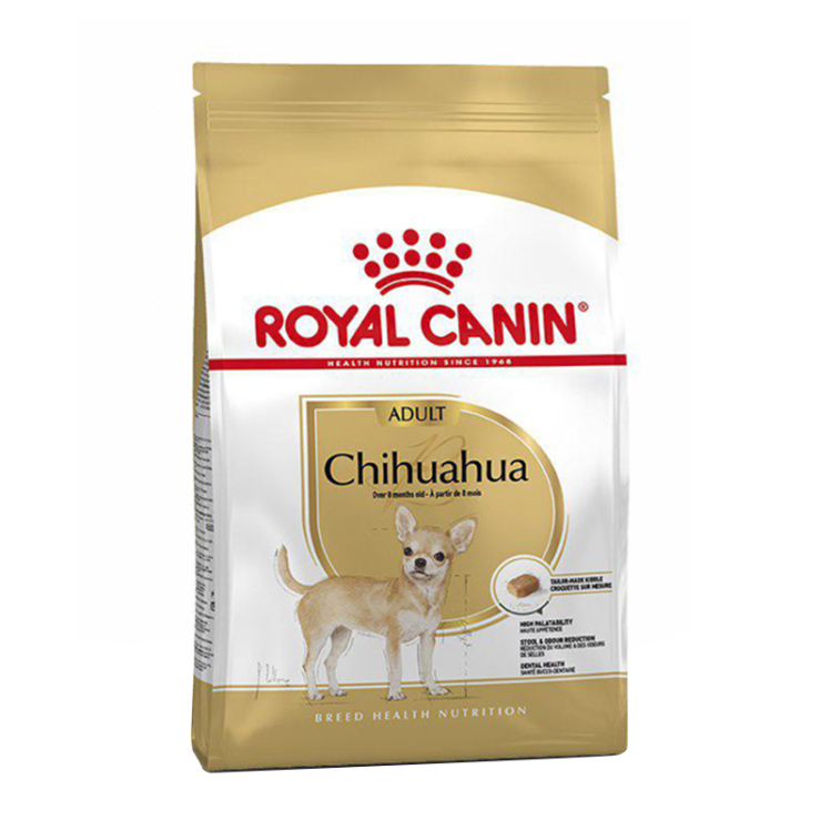عکس بسته بندی غذای خشک سگ رویال کنین مدل Adult Chihuahua وزن 1.5 کیلوگرم 