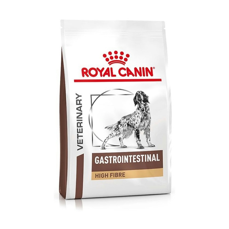 تصویر بستهبندی جدید و قدیمی غذای خشک سگ رویال کنین Royal Canin Gastrointestinal High Fibre وزن 2 کیلوگرم