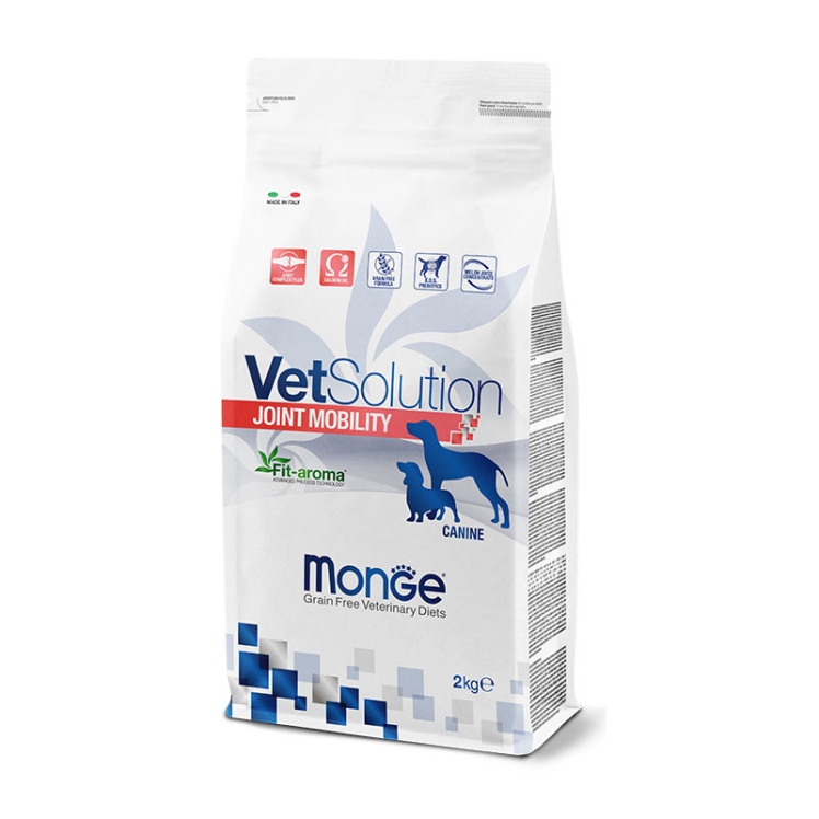 تصویر غذای خشک درمانی سگ مشکلات حرکتی مونژ Monge VetSolution Joint Mobility Canine وزن 2 کیلوگرم