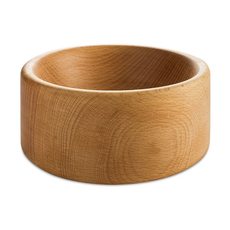 ابعاد ظرف غذا چوبی سگ و گربه نیناپت سایز 2