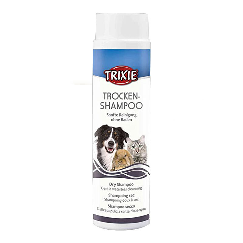  تصویر شامپو خشک پودری حیوانات تریکسی Trixie Dry Clean Powder Shampoo وزن 200 گرم 