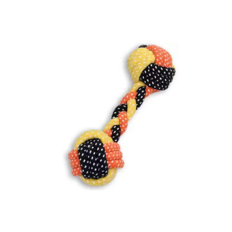 تصویر اسباب بازی کنفی دو سر توپ Chew Toy