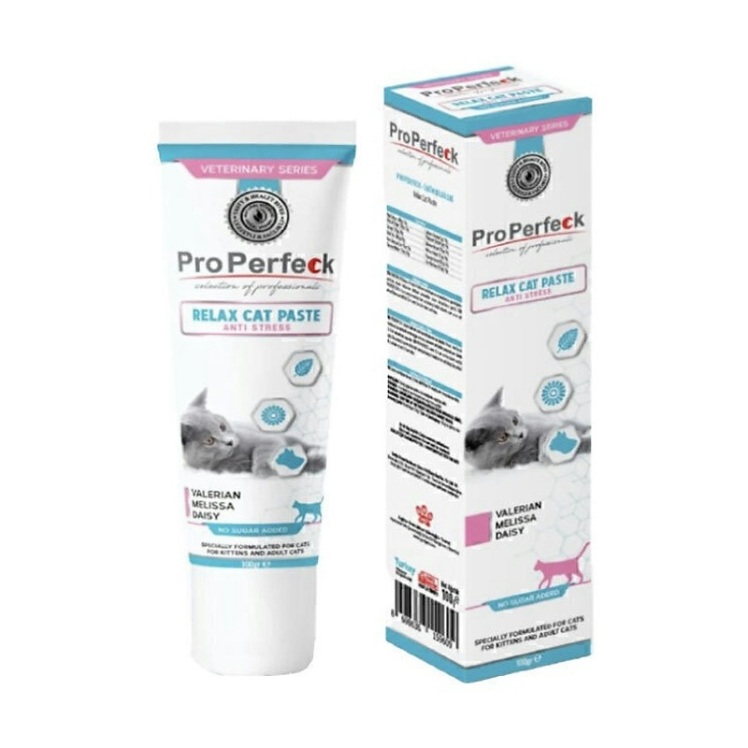 تصویر محصول خمیر آرامش بخش گربه پروپرفک Properfeck Relax Cat Paste وزن 100 گرم