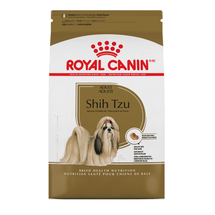 عکس بسته بندی غذای خشک سگ رویال کنین مدل Adult Shih Tzu وزن 1.5 کیلوگرم