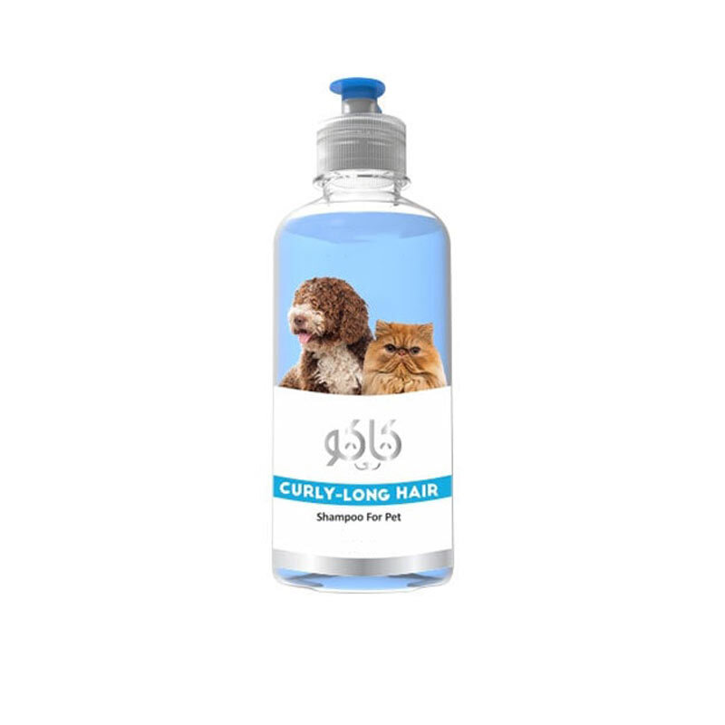  تصویر شامپو سگ و گربه کاکو مناسب موهای بلند و فر Kako Dog & Cat Shampoo For Curly & Long Hair حجم 300 میلی‌لیتر 